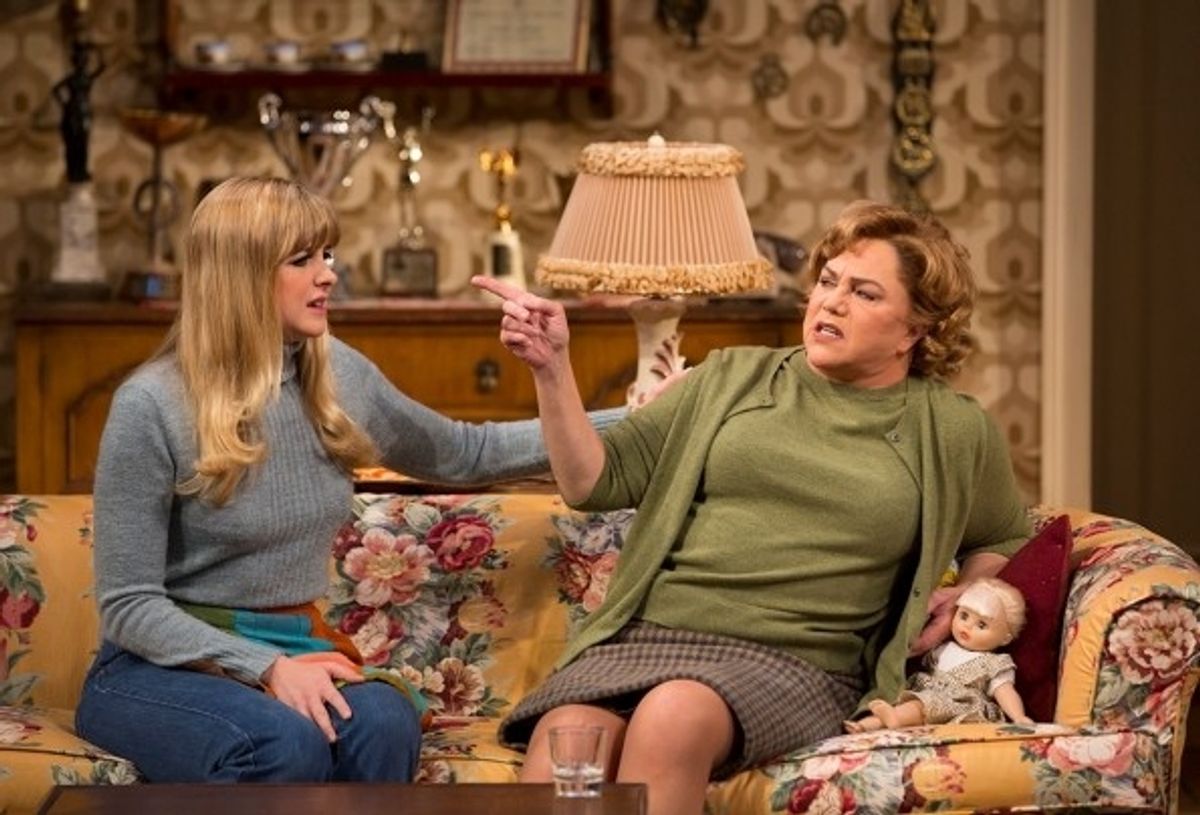 Clea Alsip and Kathleen Turner at 