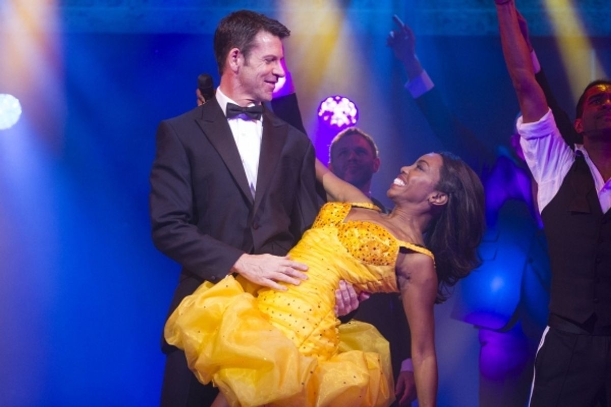 Lloyd Owen and Heather Headley. Photo Credit: Dan Wooller/Rex at 