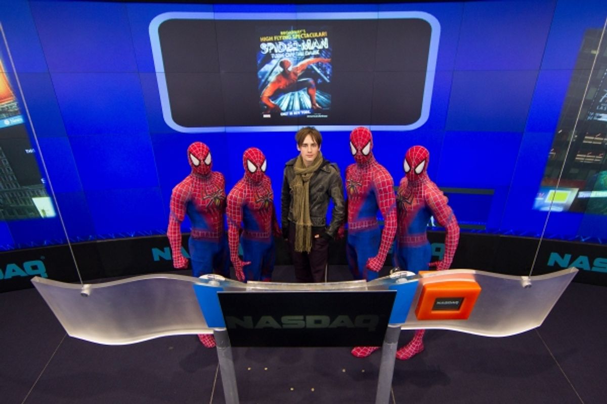 Craig Henningsen, Drew Heflin, Reeve Carney, Brett Thiele, Adam Roberts at 