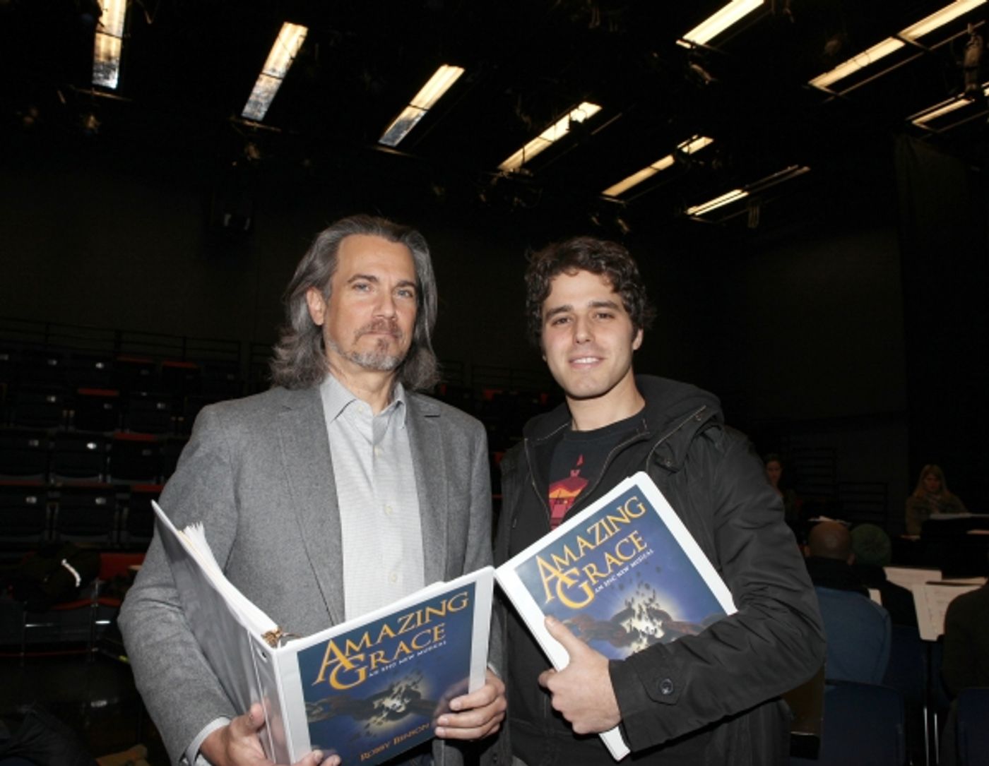 Photo Coverage: In Rehearsal with Josh Young and More for AMAZING GRACE  Image