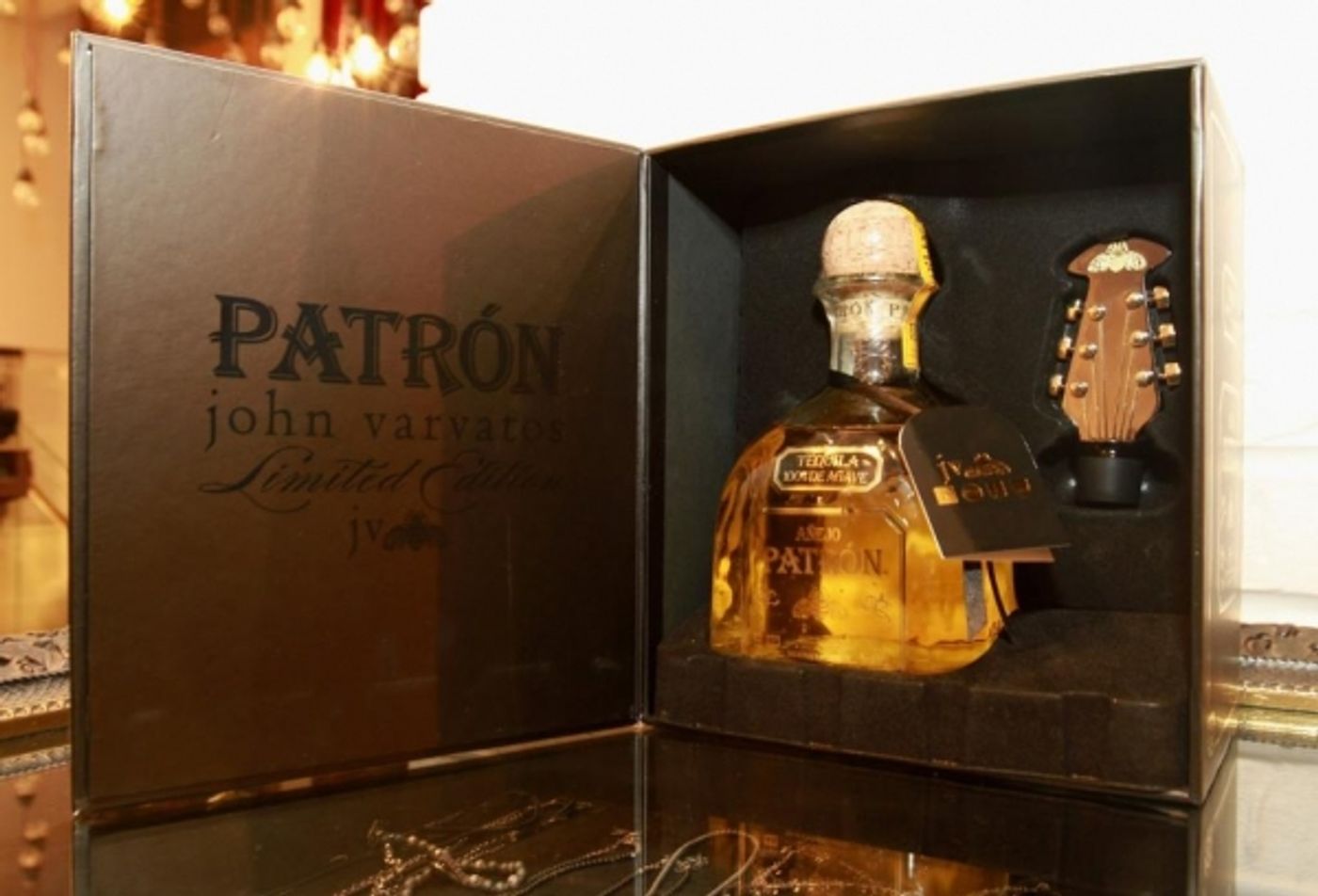 Photo Flash: Patron Anejo and John Varvatos Launch Limited Edition Holiday Bottle at Varvatos' Soho NYC Store Photo Flash: Patron Anejo and John Varvatos Launch Limited Edition Holiday Bottle at Varvatos' Soho NYC Store Image