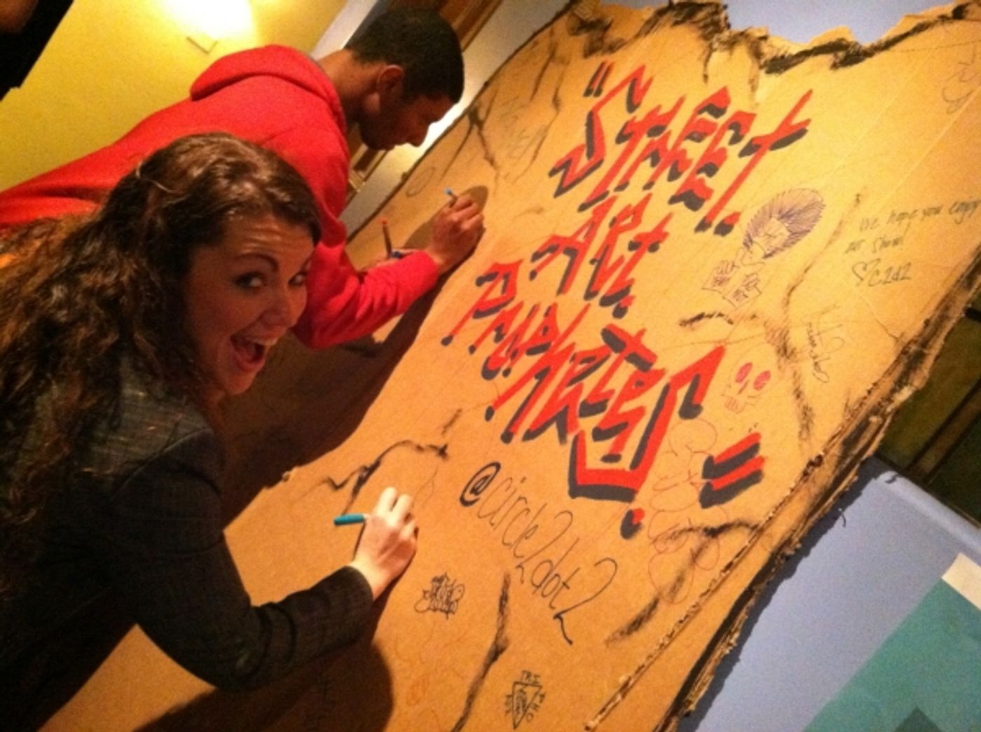 Photo Flash: First Look at Circle Circle dot dot's STREET. ART. PROPHETS.  Image