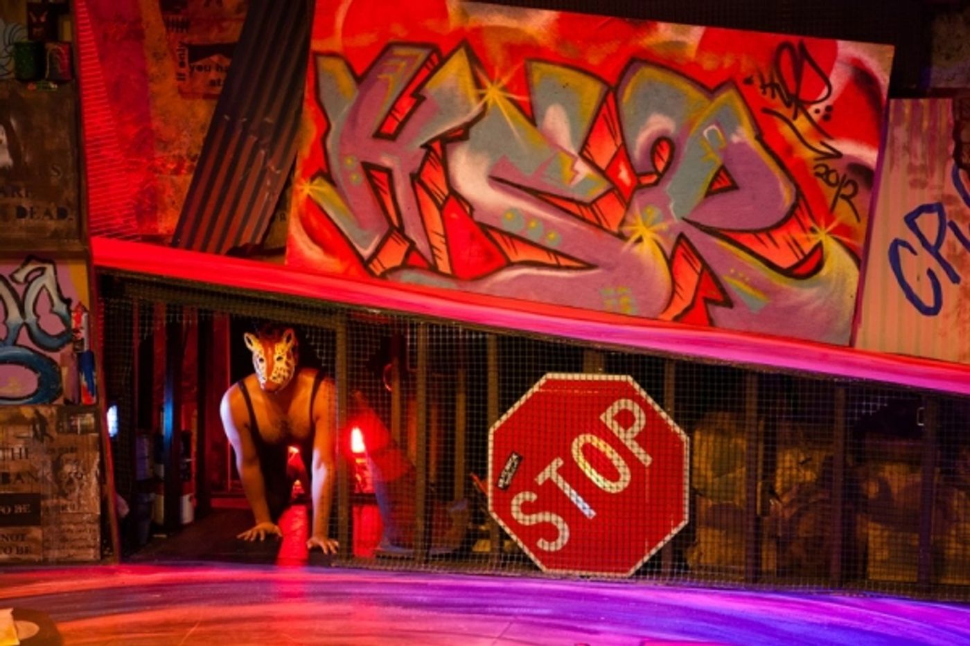 Photo Flash: First Look at Circle Circle dot dot's STREET. ART. PROPHETS. Photo Flash: First Look at Circle Circle dot dot's STREET. ART. PROPHETS. Image