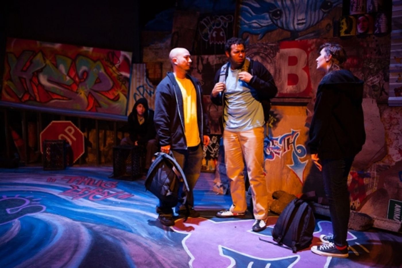Photo Flash: First Look at Circle Circle dot dot's STREET. ART. PROPHETS. Photo Flash: First Look at Circle Circle dot dot's STREET. ART. PROPHETS. Image