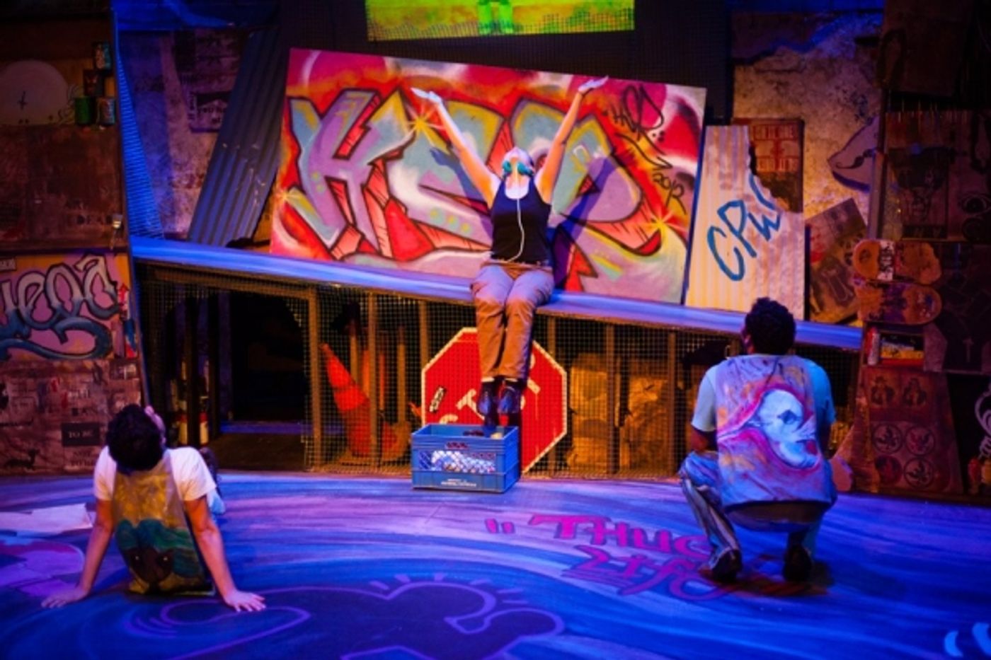 Photo Flash: First Look at Circle Circle dot dot's STREET. ART. PROPHETS. Photo Flash: First Look at Circle Circle dot dot's STREET. ART. PROPHETS. Image