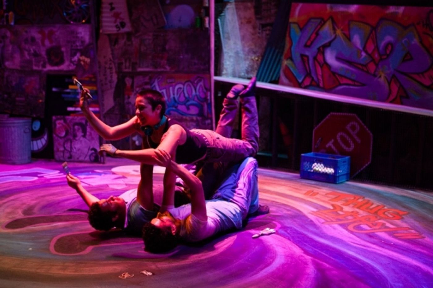 Photo Flash: First Look at Circle Circle dot dot's STREET. ART. PROPHETS. Photo Flash: First Look at Circle Circle dot dot's STREET. ART. PROPHETS. Image