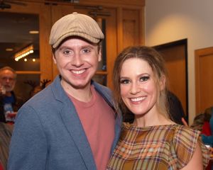Steven Booth and Molly Alvarez @ BroadwayWorld Steven Booth and Molly Alvarez Photo