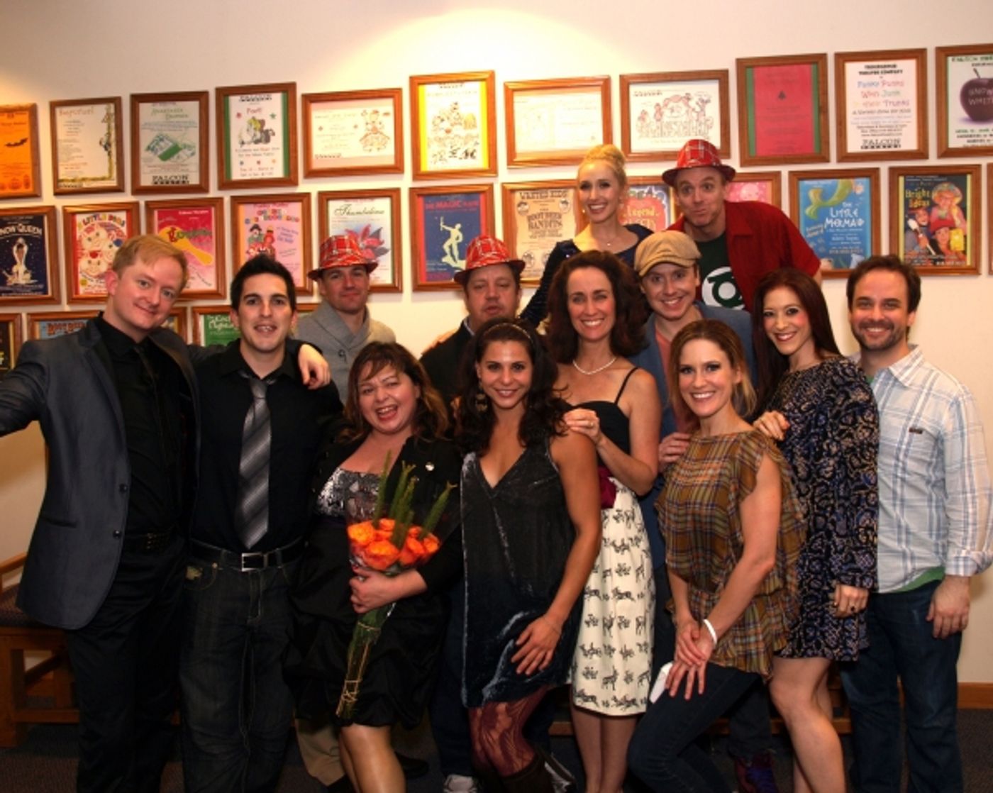 Photo Coverage: Troubadour Theater Opens RUDOLPH THE RED-NOSED REINDOORS at Falcon Theatre  Image