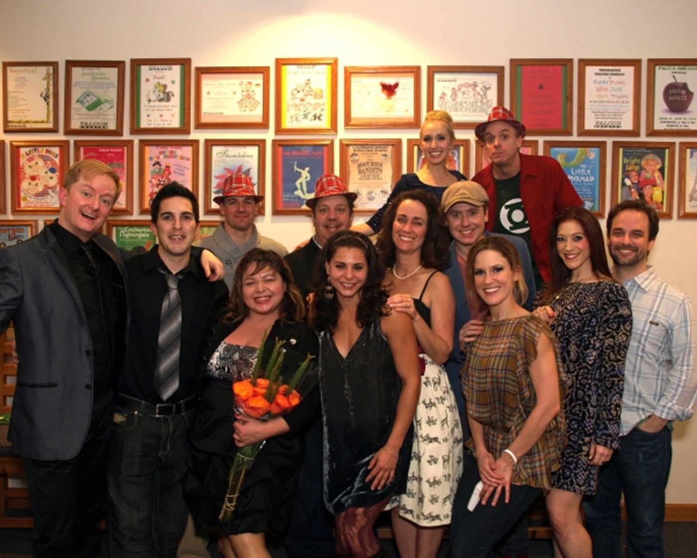 Photo Coverage: Troubadour Theater Opens RUDOLPH THE RED-NOSED REINDOORS at Falcon Theatre  Image