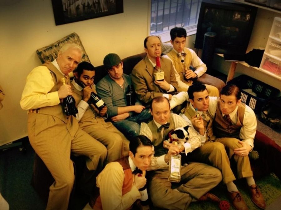 Photo Flash: Saturday Intermission Pics, December 8 - Broadway Does Hanukkah! Image