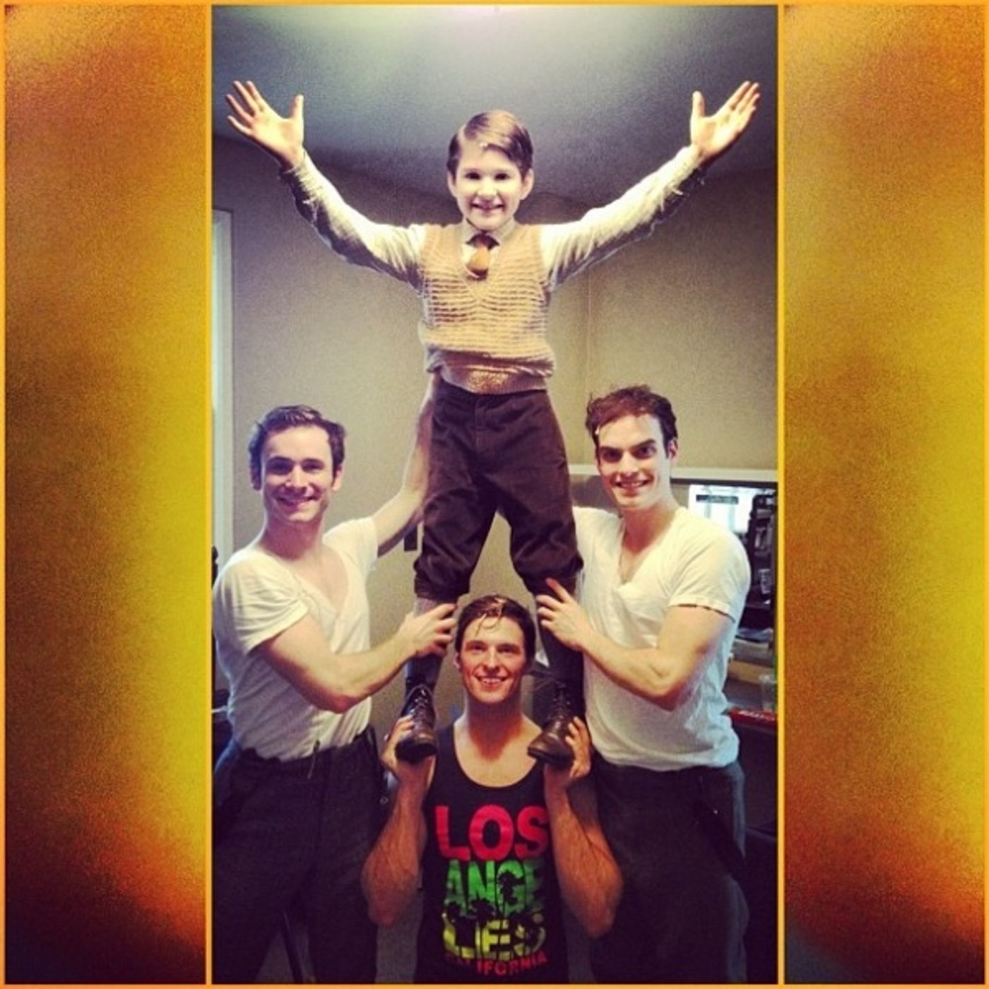 Photo Flash: Saturday Intermission Pics, December 8 - Broadway Does Hanukkah!  Image