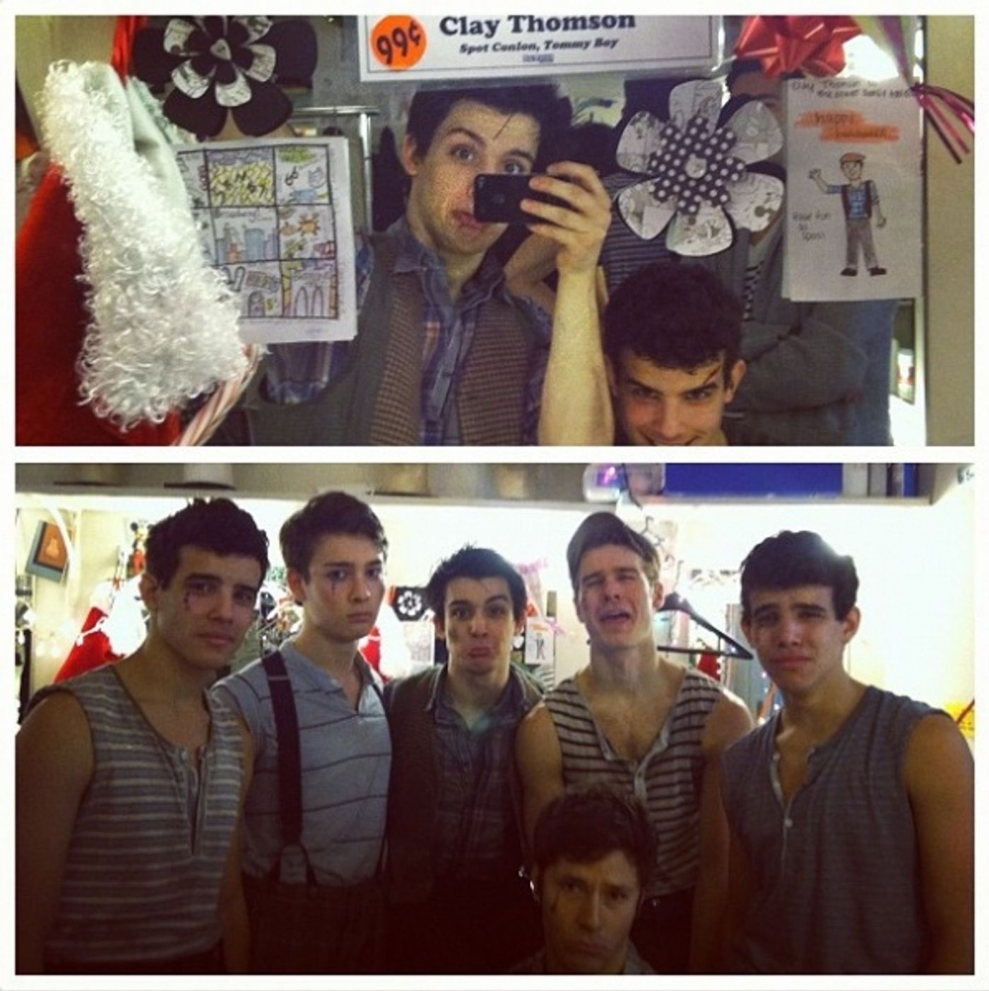 Photo Flash: Saturday Intermission Pics, December 8 - Broadway Does Hanukkah!  Image