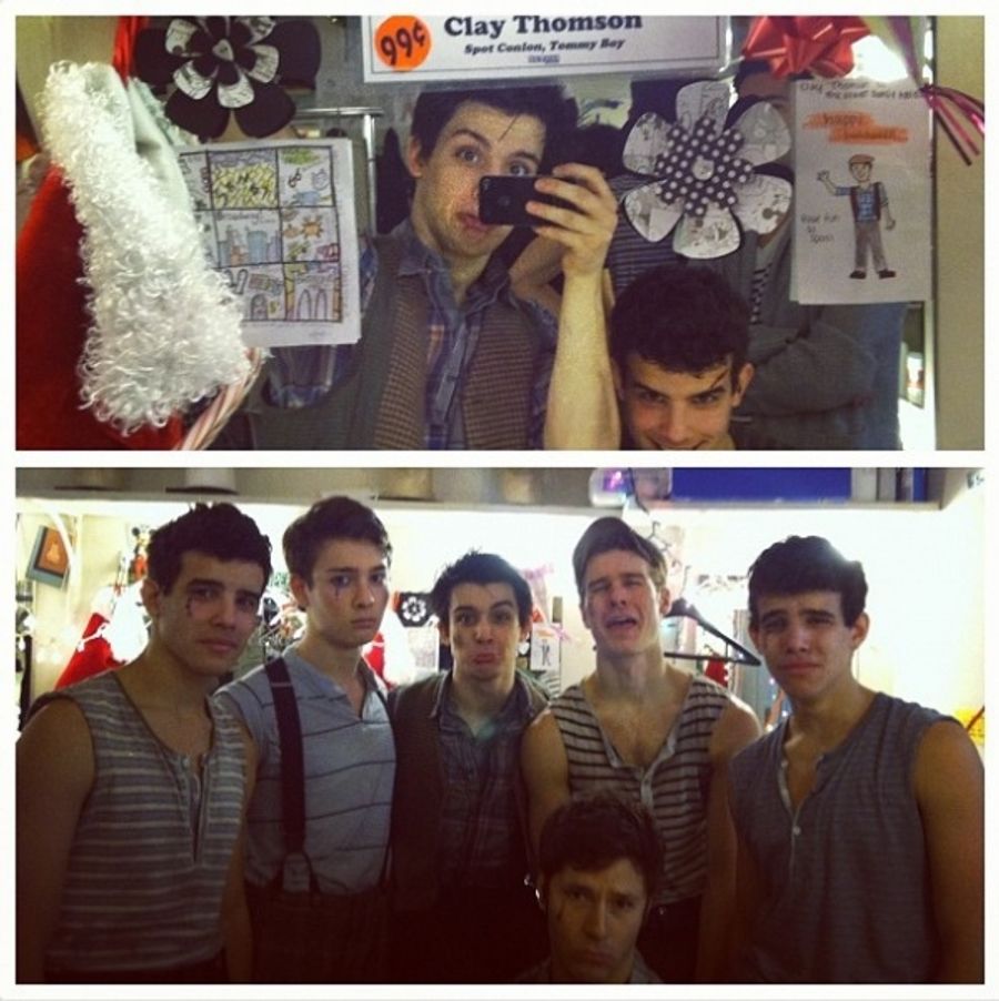 Photo Flash: Saturday Intermission Pics, December 8 - Broadway Does Hanukkah! Image