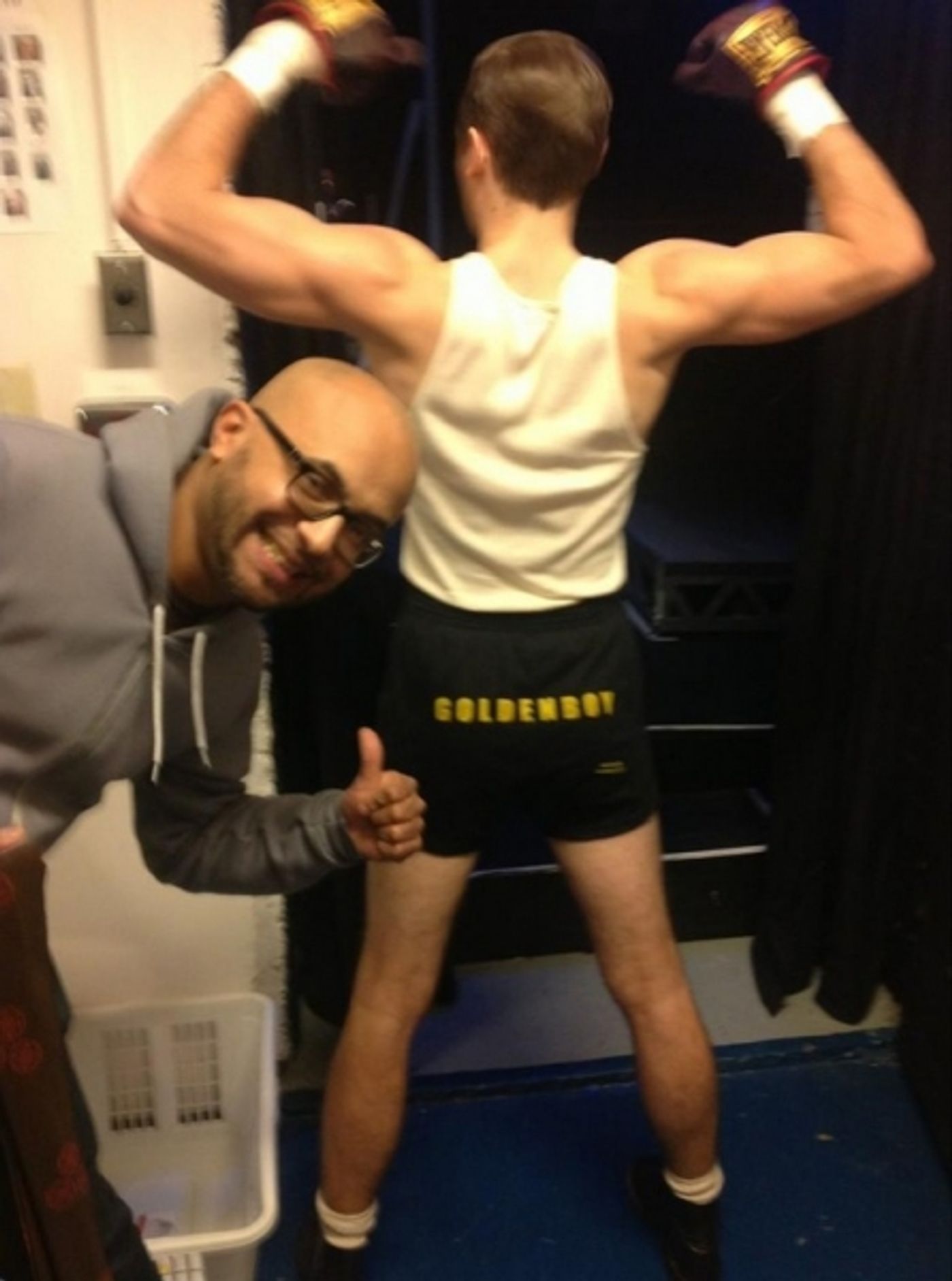 Photo Flash: Saturday Intermission Pics, December 8 - Broadway Does Hanukkah!  Image