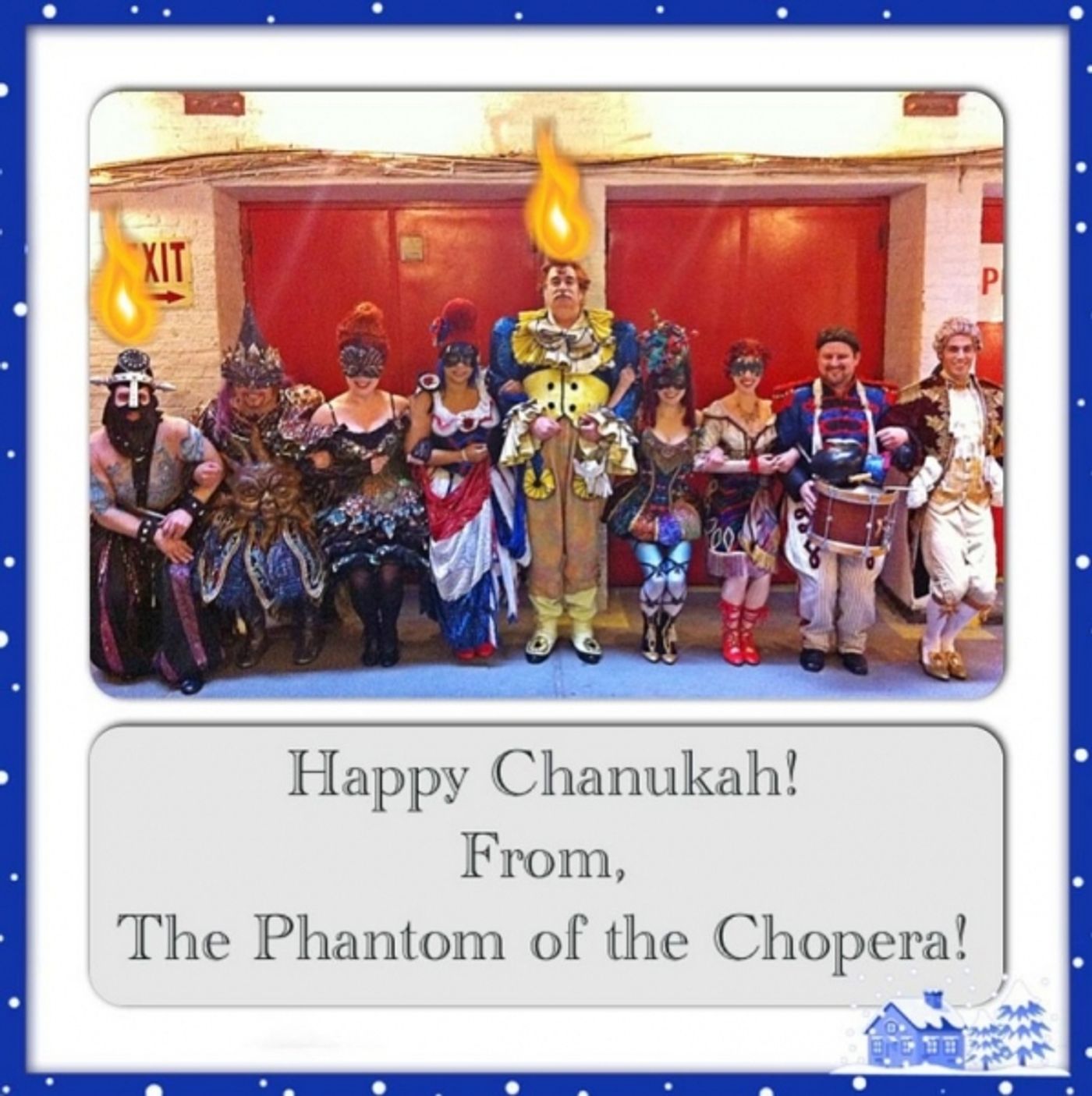 Photo Flash: Saturday Intermission Pics, December 8 - Broadway Does Hanukkah!  Image