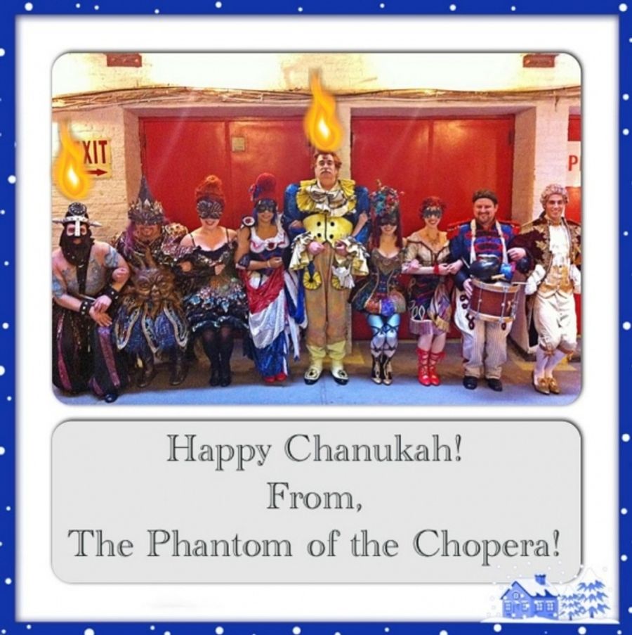 Photo Flash: Saturday Intermission Pics, December 8 - Broadway Does Hanukkah! Image