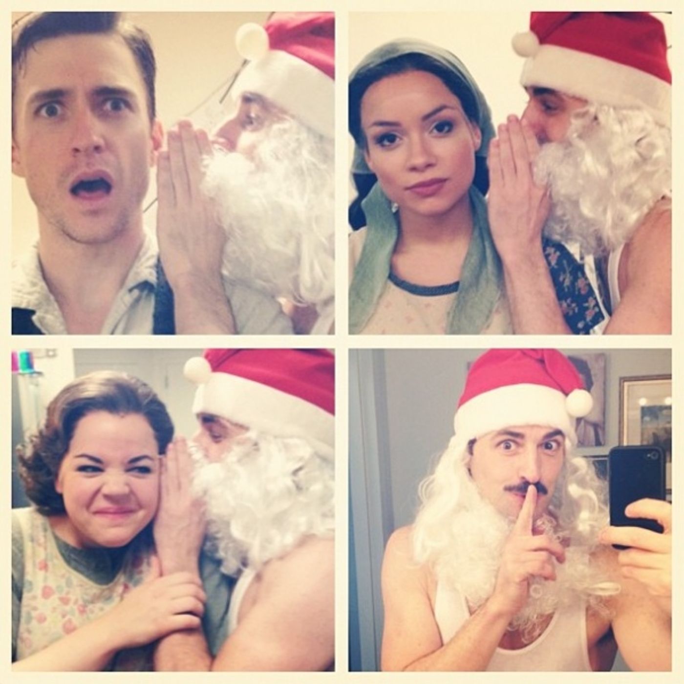 Photo Flash: Saturday Intermission Pics, Dec 8, Part 2 - SCANDALOUS Says Farewell, EVITA's Secret Santa, Elves on Shelves, and More! Photo Flash: Saturday Intermission Pics, Dec 8, Part 2 - SCANDALOUS Says Farewell, EVITA's Secret Santa, Elves on Shelves, and More! Image