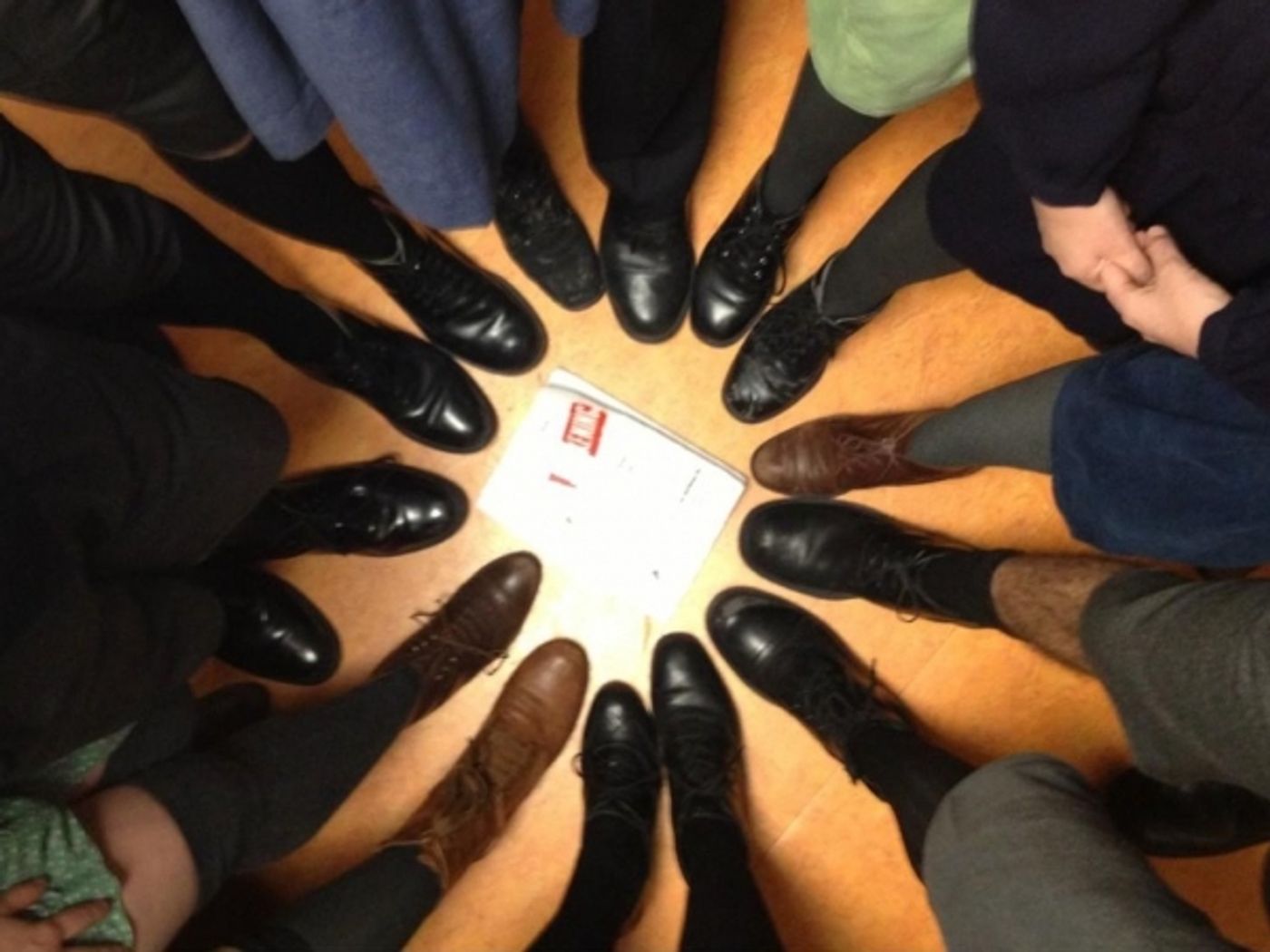 Photo Flash: Saturday Intermission Pics, Dec 8, Part 2 - SCANDALOUS Says Farewell, EVITA's Secret Santa, Elves on Shelves, and More! Photo Flash: Saturday Intermission Pics, Dec 8, Part 2 - SCANDALOUS Says Farewell, EVITA's Secret Santa, Elves on Shelves, and More! Image