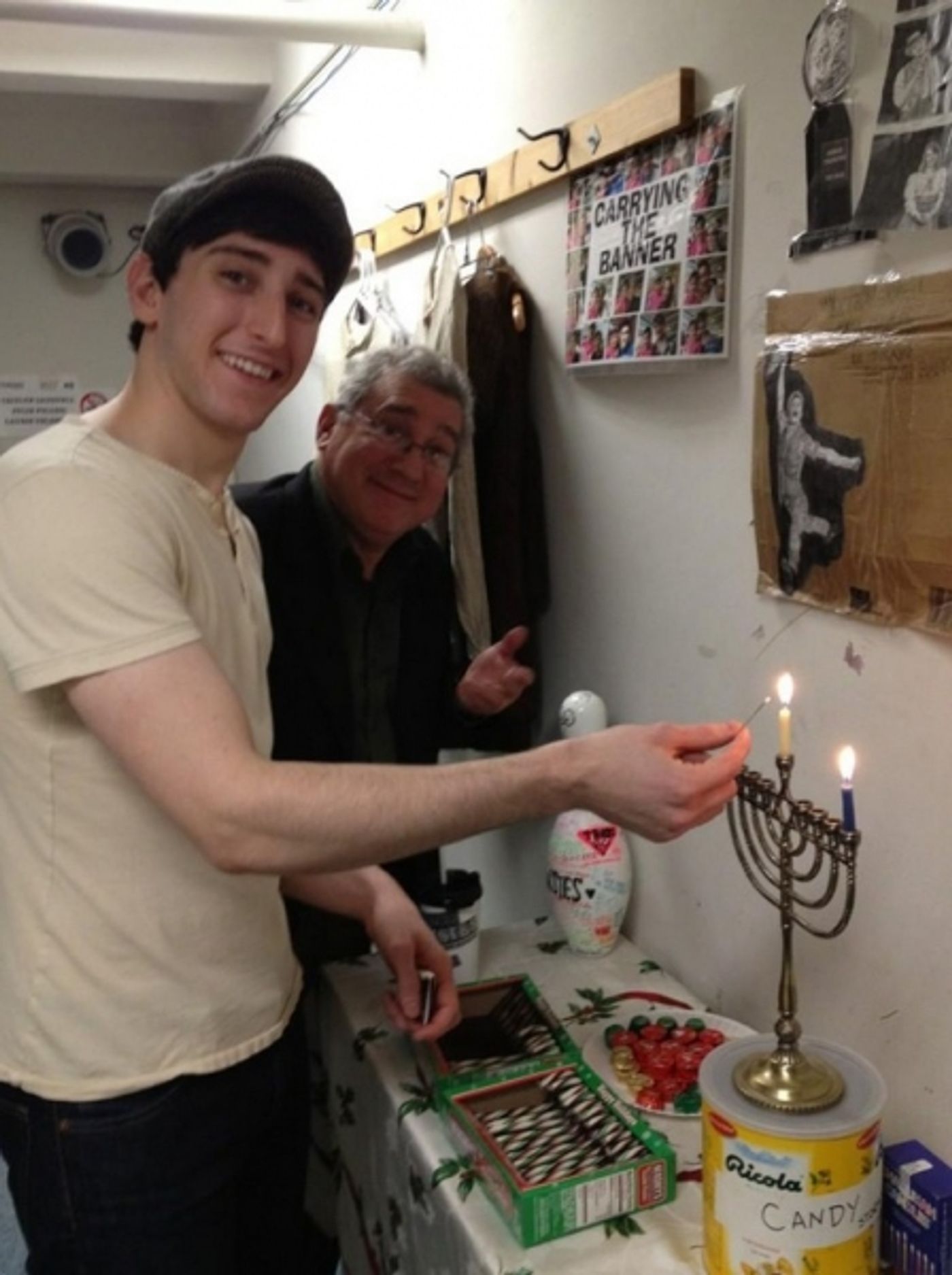 Photo Flash: Saturday Intermission Pics, Dec 8, Part 2 - SCANDALOUS Says Farewell, EVITA's Secret Santa, Elves on Shelves, and More! Photo Flash: Saturday Intermission Pics, Dec 8, Part 2 - SCANDALOUS Says Farewell, EVITA's Secret Santa, Elves on Shelves, and More! Image