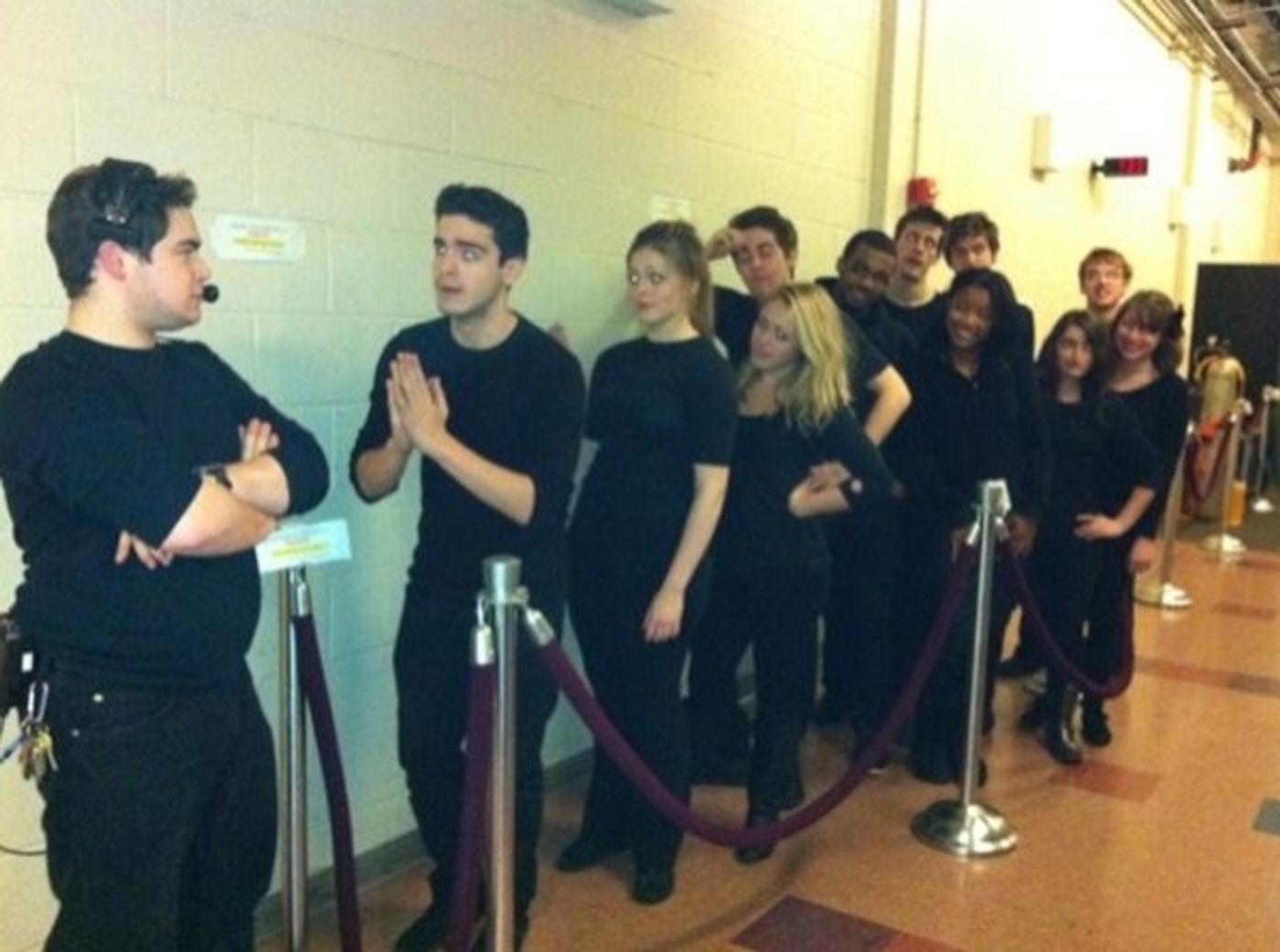 Photo Flash: Saturday Intermission Pics, Dec 8, Part 2 - SCANDALOUS Says Farewell, EVITA's Secret Santa, Elves on Shelves, and More! Photo Flash: Saturday Intermission Pics, Dec 8, Part 2 - SCANDALOUS Says Farewell, EVITA's Secret Santa, Elves on Shelves, and More! Image