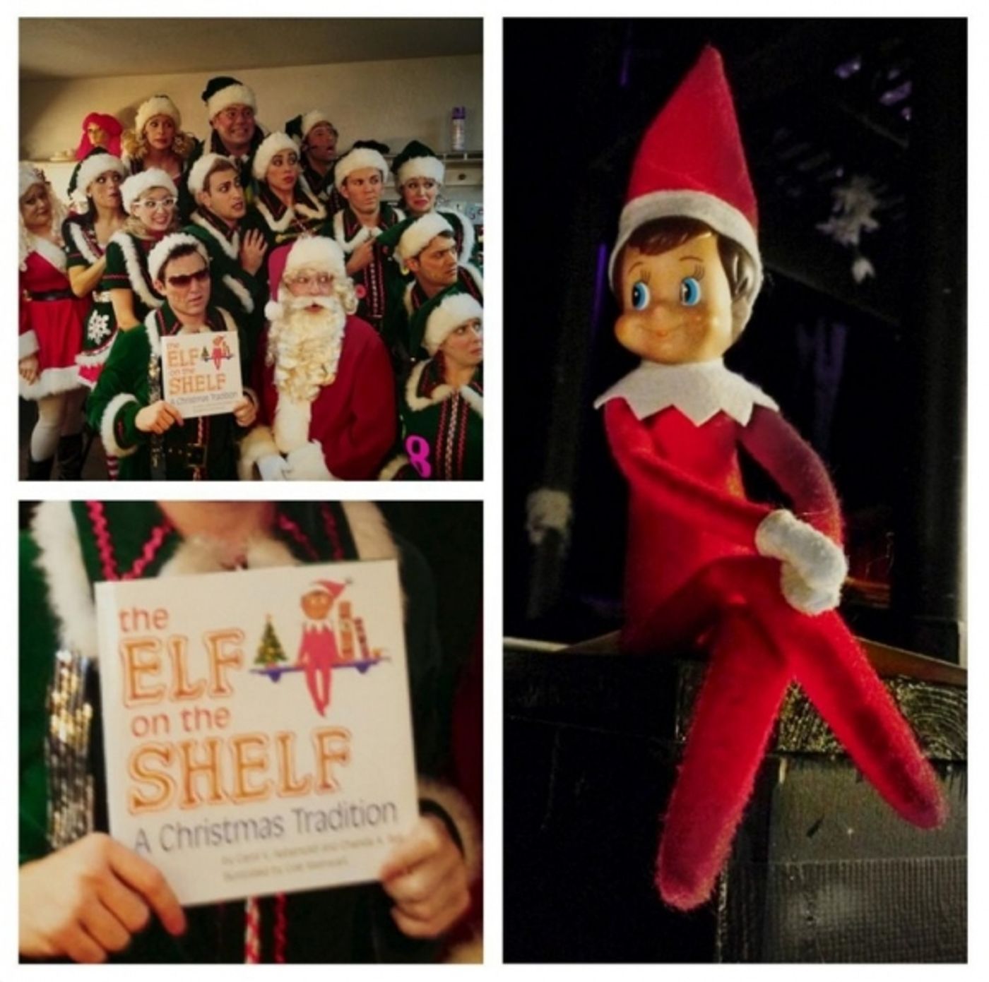 Photo Flash: Saturday Intermission Pics, Dec 8, Part 2 - SCANDALOUS Says Farewell, EVITA's Secret Santa, Elves on Shelves, and More! Photo Flash: Saturday Intermission Pics, Dec 8, Part 2 - SCANDALOUS Says Farewell, EVITA's Secret Santa, Elves on Shelves, and More! Image