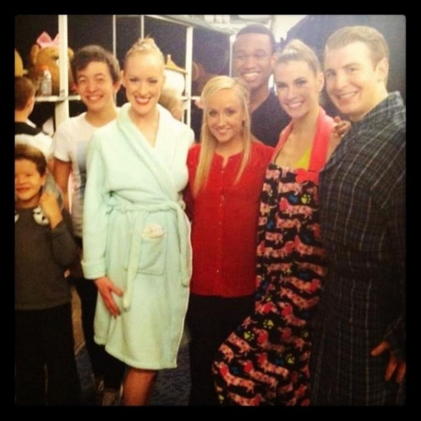 Photo Flash: Saturday Intermission Pics, Dec 8, Part 2 - SCANDALOUS Says Farewell, EVITA's Secret Santa, Elves on Shelves, and More! Photo Flash: Saturday Intermission Pics, Dec 8, Part 2 - SCANDALOUS Says Farewell, EVITA's Secret Santa, Elves on Shelves, and More! Image