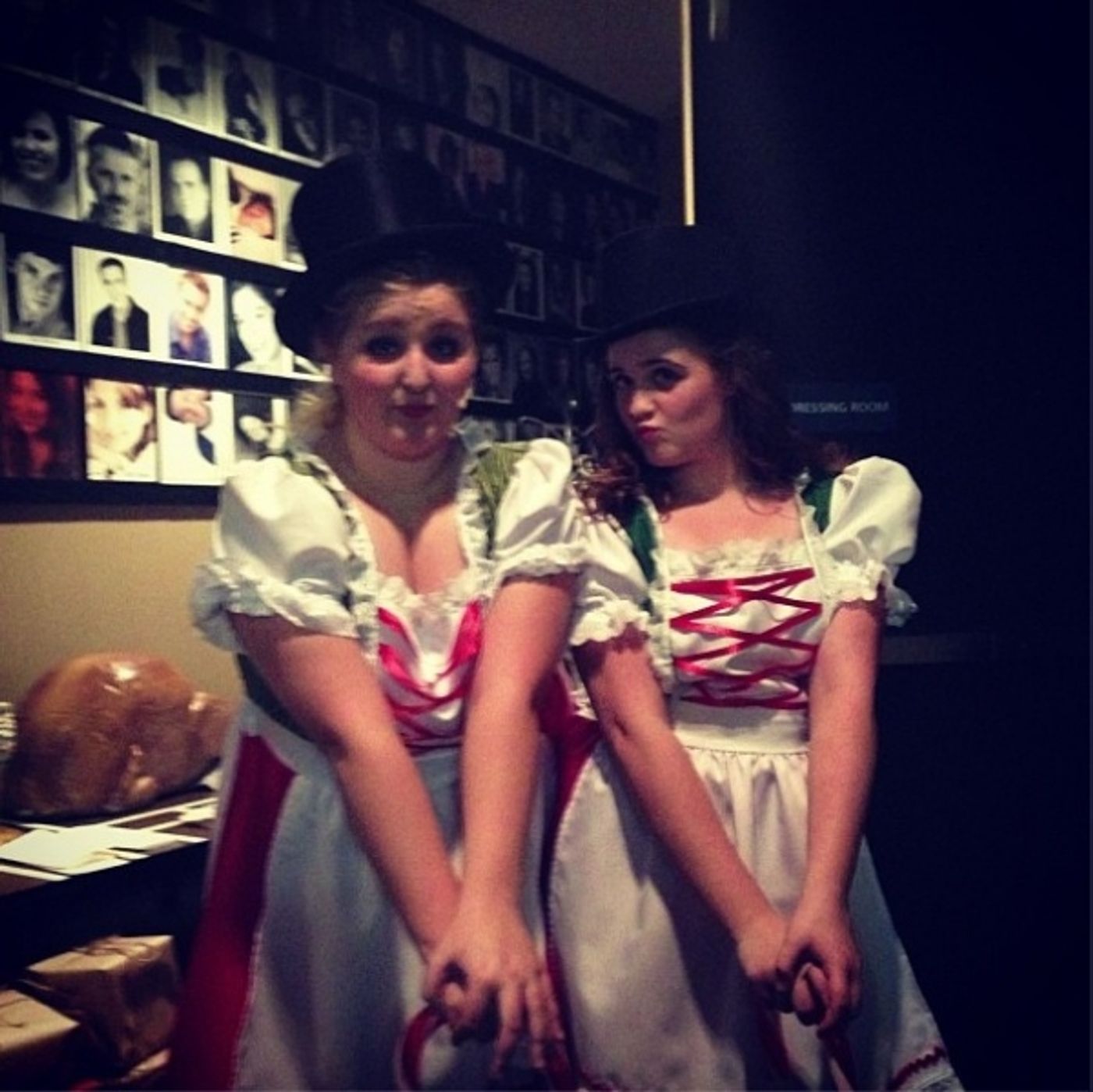 Photo Flash: Saturday Intermission Pics, Dec 8, Part 2 - SCANDALOUS Says Farewell, EVITA's Secret Santa, Elves on Shelves, and More! Photo Flash: Saturday Intermission Pics, Dec 8, Part 2 - SCANDALOUS Says Farewell, EVITA's Secret Santa, Elves on Shelves, and More! Image