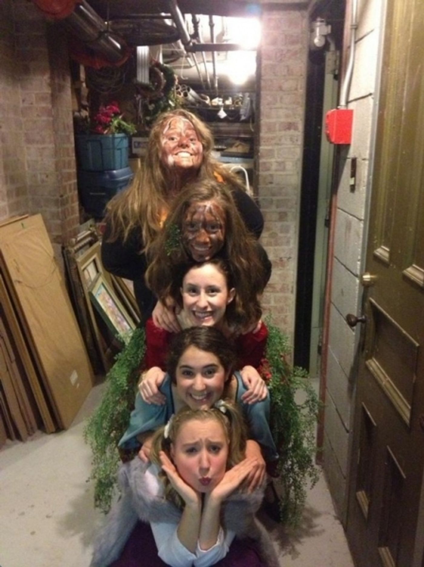 Photo Flash: Saturday Intermission Pics, Dec 8, Part 2 - SCANDALOUS Says Farewell, EVITA's Secret Santa, Elves on Shelves, and More! Photo Flash: Saturday Intermission Pics, Dec 8, Part 2 - SCANDALOUS Says Farewell, EVITA's Secret Santa, Elves on Shelves, and More! Image