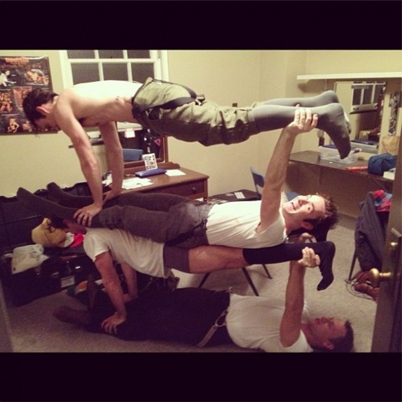 Photo Flash: Saturday Intermission Pics, Dec 8, Part 2 - SCANDALOUS Says Farewell, EVITA's Secret Santa, Elves on Shelves, and More! Photo Flash: Saturday Intermission Pics, Dec 8, Part 2 - SCANDALOUS Says Farewell, EVITA's Secret Santa, Elves on Shelves, and More! Image