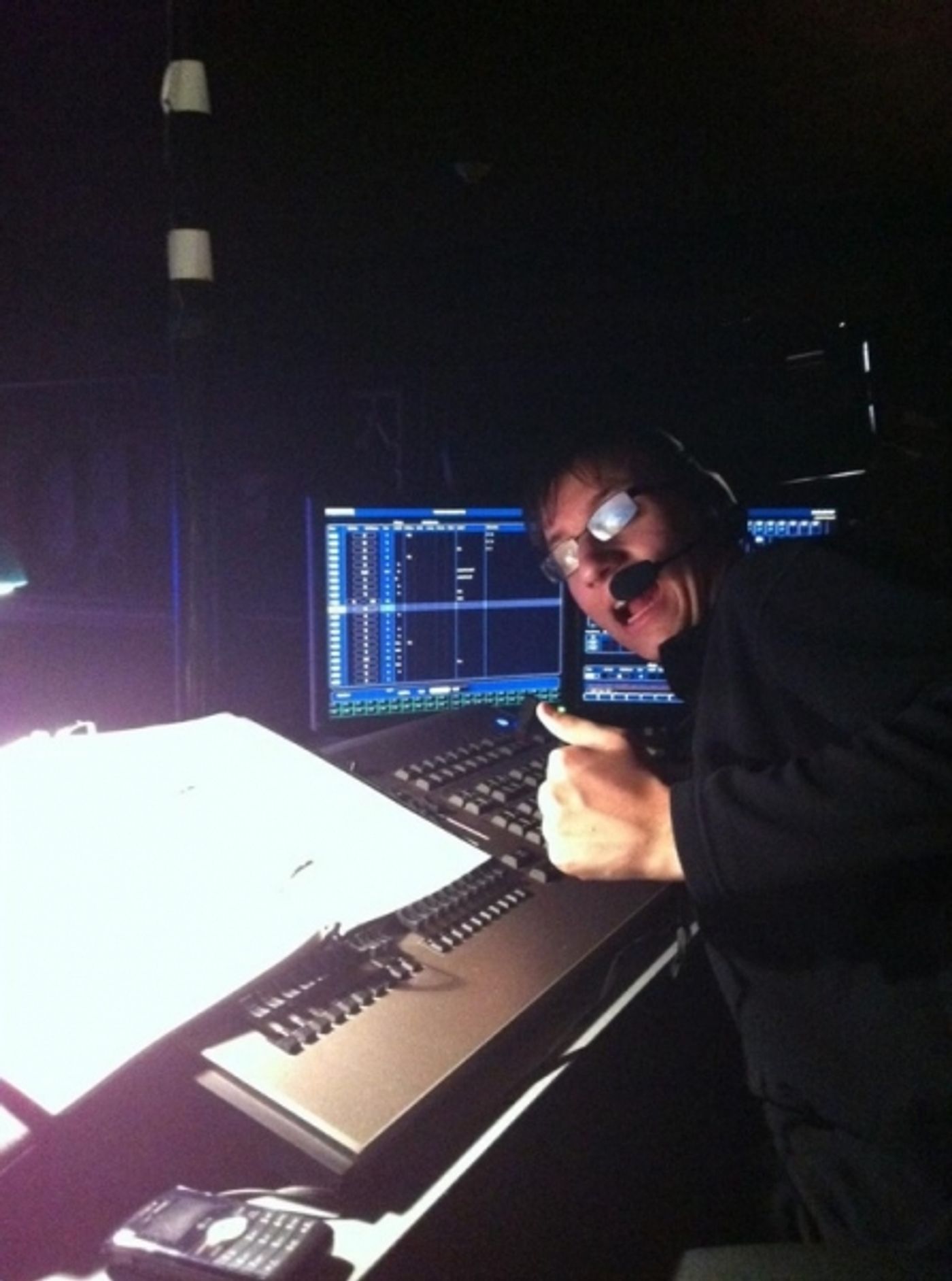 Photo Flash: Saturday Intermission Pics, Dec 8, Part 2 - SCANDALOUS Says Farewell, EVITA's Secret Santa, Elves on Shelves, and More! Photo Flash: Saturday Intermission Pics, Dec 8, Part 2 - SCANDALOUS Says Farewell, EVITA's Secret Santa, Elves on Shelves, and More! Image