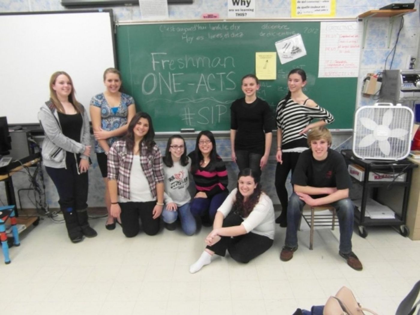 Photo Flash: Saturday Intermission Pics, Dec 8, Part 2 - SCANDALOUS Says Farewell, EVITA's Secret Santa, Elves on Shelves, and More! Photo Flash: Saturday Intermission Pics, Dec 8, Part 2 - SCANDALOUS Says Farewell, EVITA's Secret Santa, Elves on Shelves, and More! Image