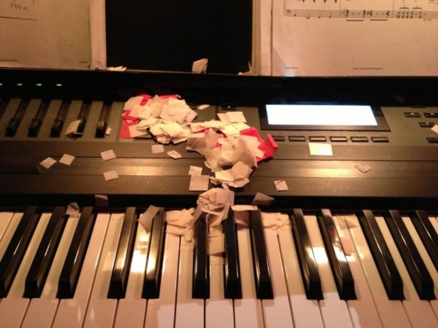 Photo Flash: Saturday Intermission Pics, Dec 8, Part 2 - SCANDALOUS Says Farewell, EVITA's Secret Santa, Elves on Shelves, and More! Photo Flash: Saturday Intermission Pics, Dec 8, Part 2 - SCANDALOUS Says Farewell, EVITA's Secret Santa, Elves on Shelves, and More! Image