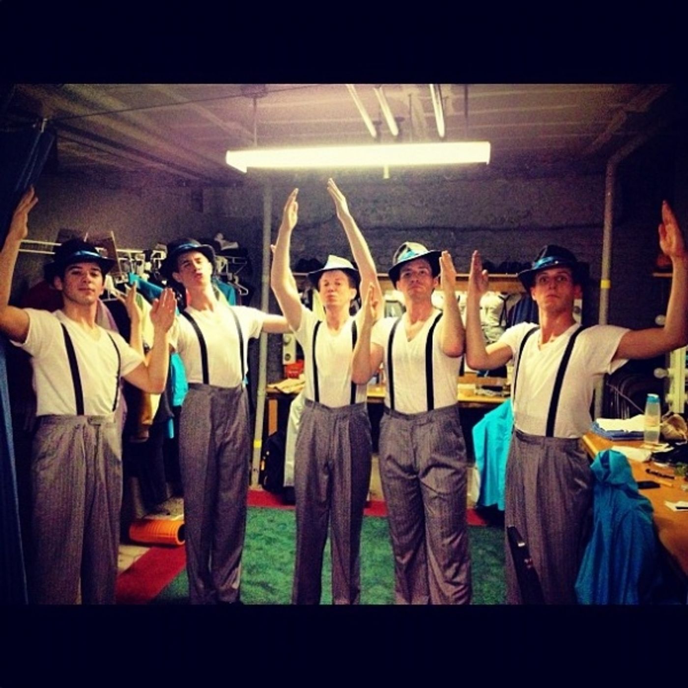 Photo Flash: Saturday Intermission Pics, Dec 8, Part 2 - SCANDALOUS Says Farewell, EVITA's Secret Santa, Elves on Shelves, and More! Photo Flash: Saturday Intermission Pics, Dec 8, Part 2 - SCANDALOUS Says Farewell, EVITA's Secret Santa, Elves on Shelves, and More! Image