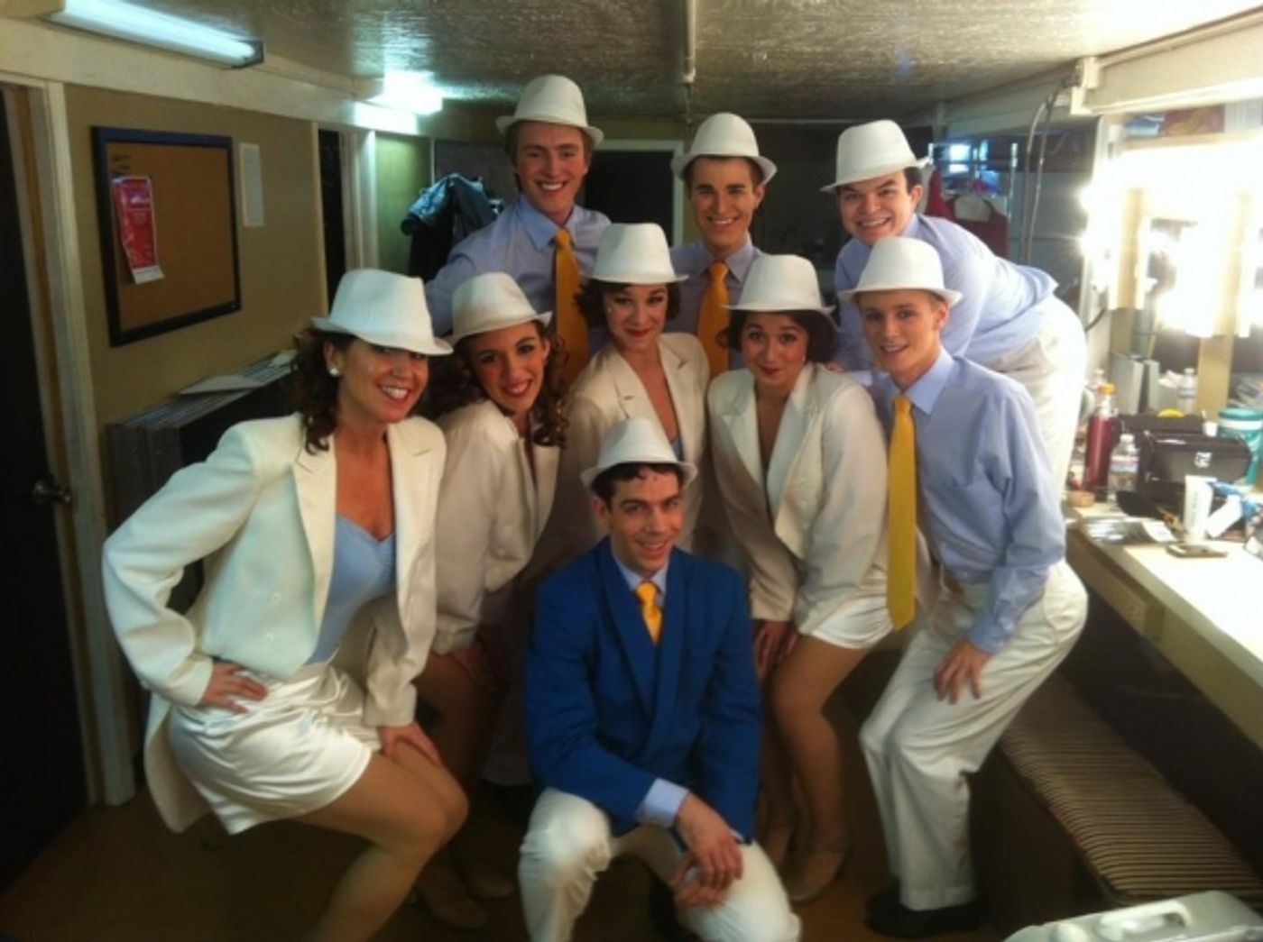 Photo Flash: Saturday Intermission Pics, Dec 8, Part 2 - SCANDALOUS Says Farewell, EVITA's Secret Santa, Elves on Shelves, and More! Photo Flash: Saturday Intermission Pics, Dec 8, Part 2 - SCANDALOUS Says Farewell, EVITA's Secret Santa, Elves on Shelves, and More! Image