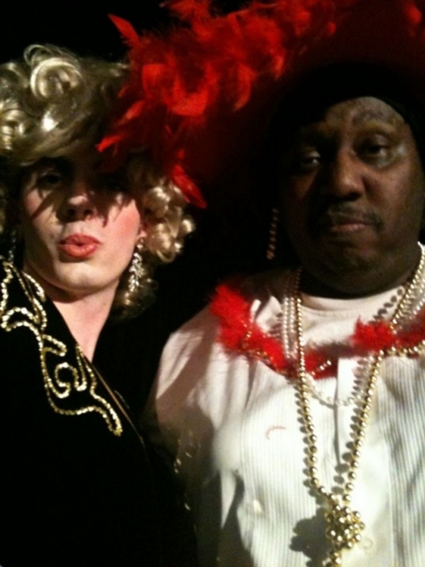 Photo Flash: Saturday Intermission Pics, Dec 8, Part 2 - SCANDALOUS Says Farewell, EVITA's Secret Santa, Elves on Shelves, and More! Photo Flash: Saturday Intermission Pics, Dec 8, Part 2 - SCANDALOUS Says Farewell, EVITA's Secret Santa, Elves on Shelves, and More! Image