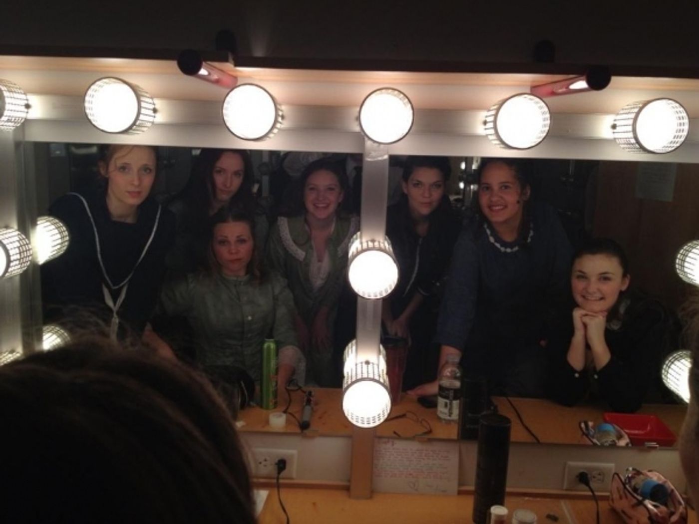 Photo Flash: Saturday Intermission Pics, Dec 8, Part 2 - SCANDALOUS Says Farewell, EVITA's Secret Santa, Elves on Shelves, and More! Photo Flash: Saturday Intermission Pics, Dec 8, Part 2 - SCANDALOUS Says Farewell, EVITA's Secret Santa, Elves on Shelves, and More! Image