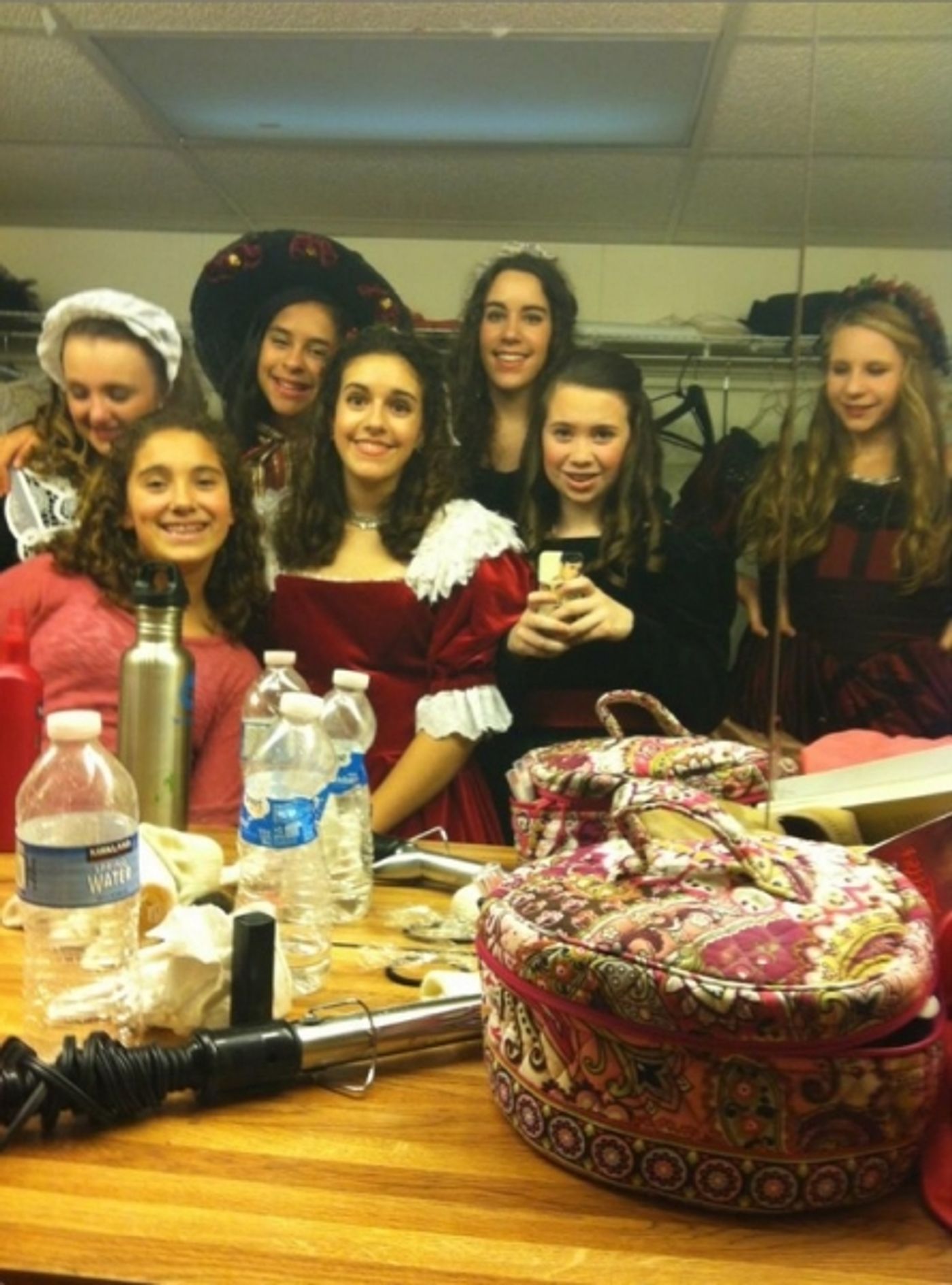 Photo Flash: Saturday Intermission Pics, Dec 8, Part 2 - SCANDALOUS Says Farewell, EVITA's Secret Santa, Elves on Shelves, and More! Photo Flash: Saturday Intermission Pics, Dec 8, Part 2 - SCANDALOUS Says Farewell, EVITA's Secret Santa, Elves on Shelves, and More! Image