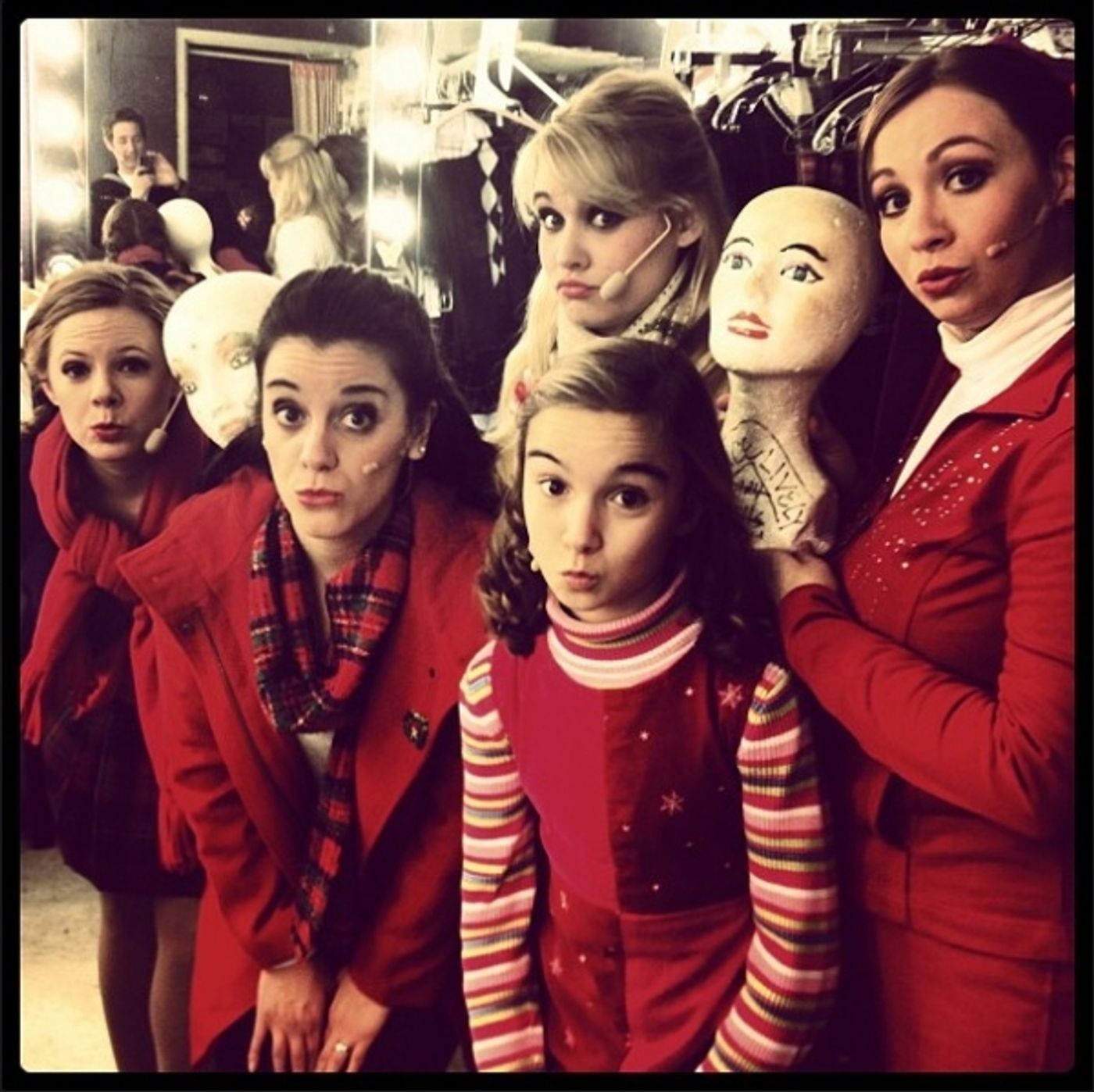 Photo Flash: Saturday Intermission Pics, Dec 8, Part 2 - SCANDALOUS Says Farewell, EVITA's Secret Santa, Elves on Shelves, and More! Photo Flash: Saturday Intermission Pics, Dec 8, Part 2 - SCANDALOUS Says Farewell, EVITA's Secret Santa, Elves on Shelves, and More! Image