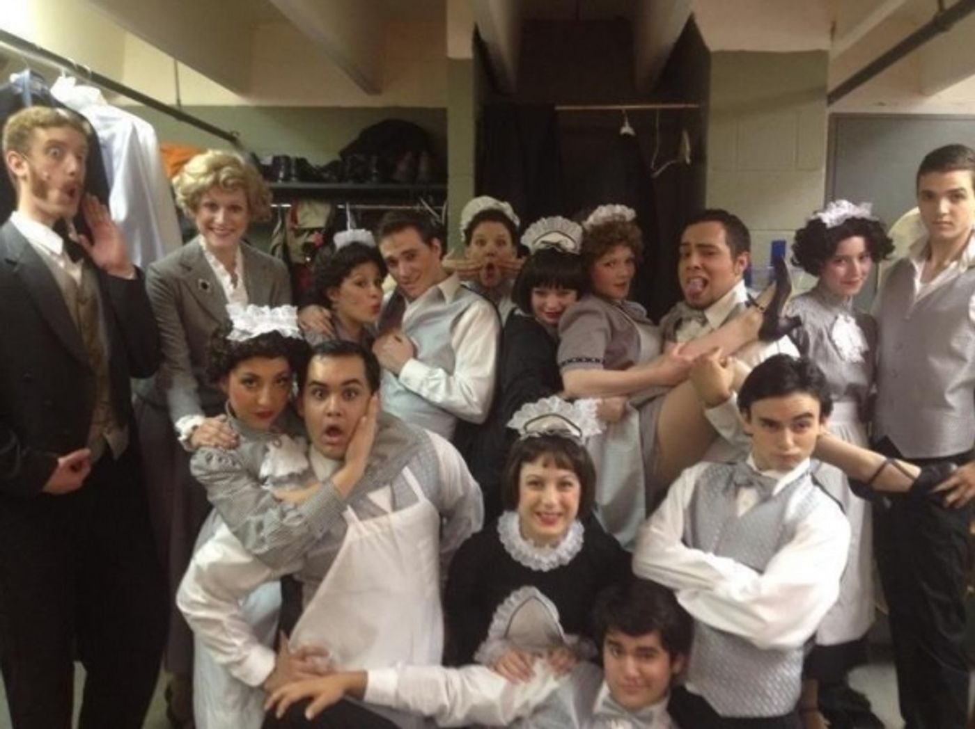 Photo Flash: Saturday Intermission Pics, Dec 8, Part 2 - SCANDALOUS Says Farewell, EVITA's Secret Santa, Elves on Shelves, and More! Photo Flash: Saturday Intermission Pics, Dec 8, Part 2 - SCANDALOUS Says Farewell, EVITA's Secret Santa, Elves on Shelves, and More! Image