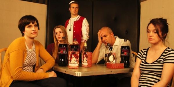 L to R: Melanie Martin, Reagan Elizabeth, Matt Hune, Greg Dean, and Caroline Menefee Photo