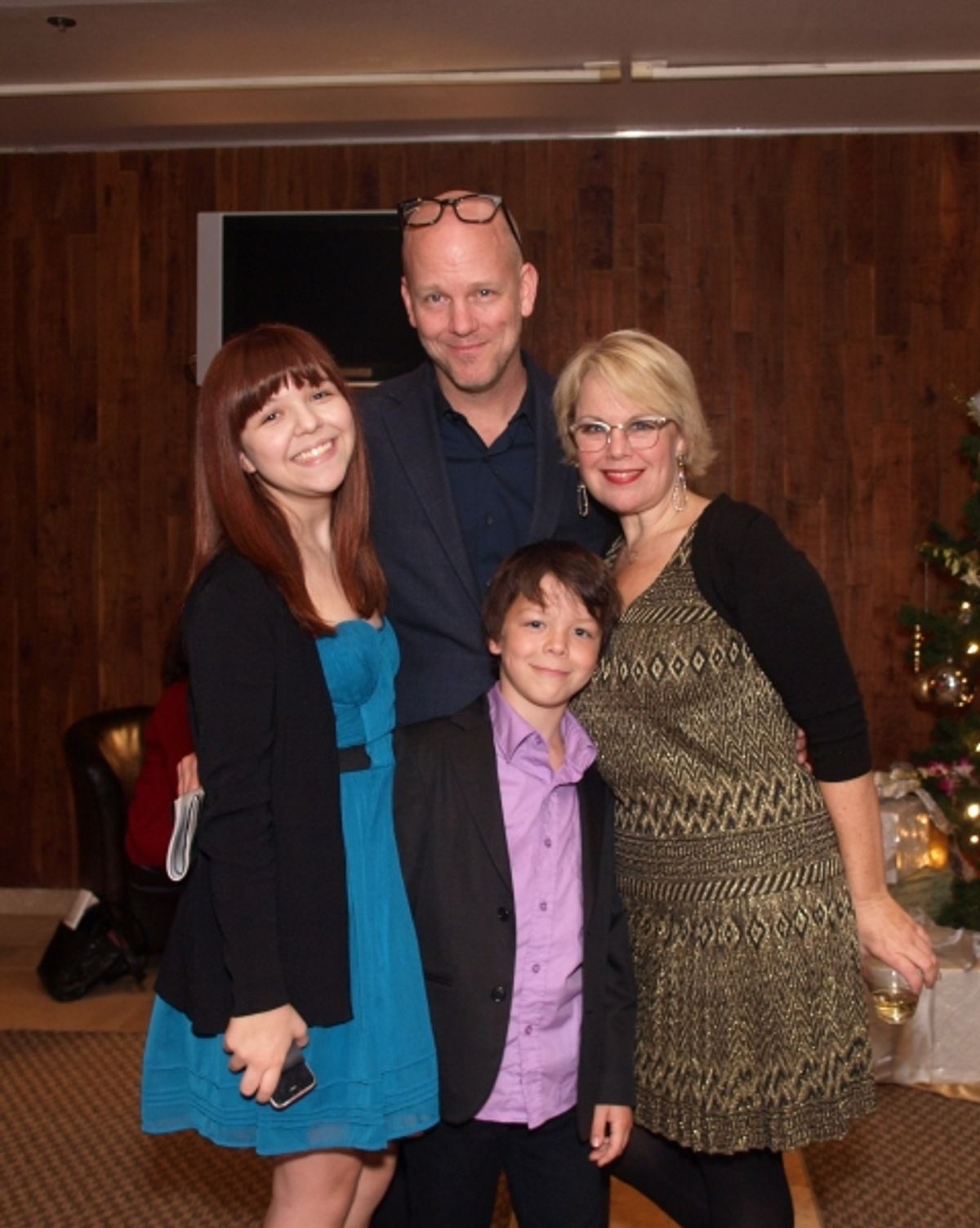 Julie Dixon Jackson and her family at 