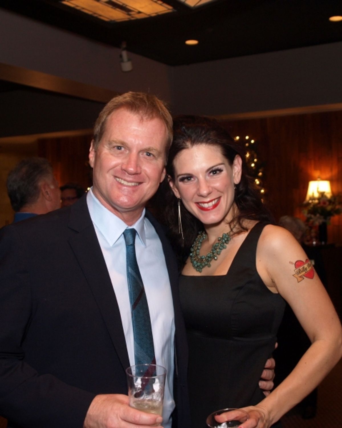 Tom McCoy and Shannon Warne at 