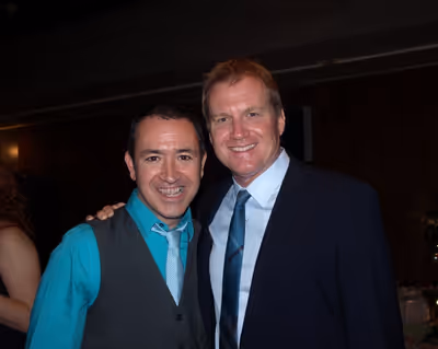 Steven Glaudini and Tom McCoy Photo