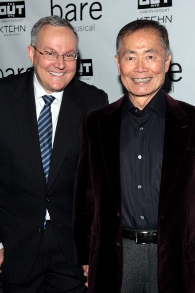 Brad Altman, George Takei Photo