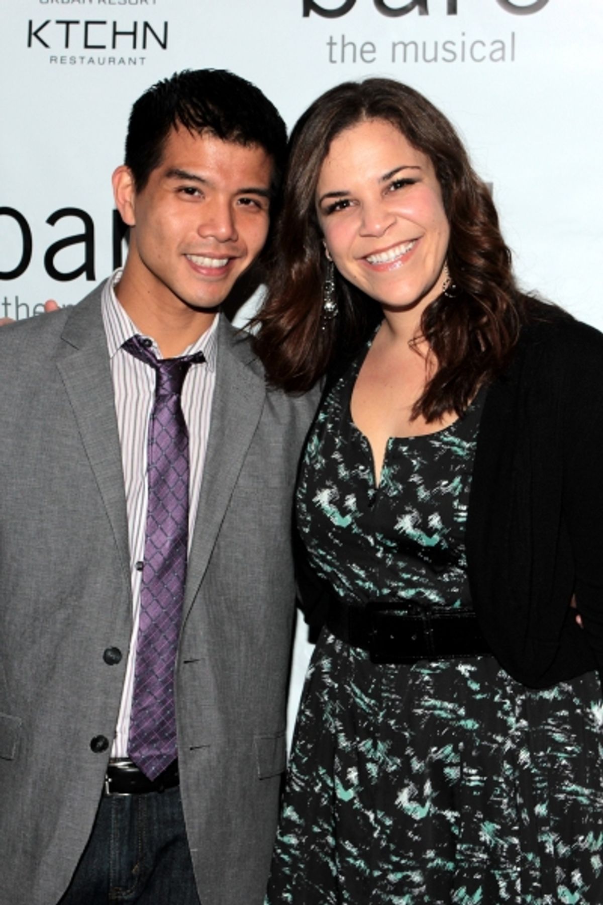 Telly Leung, Lindsay Mendez at 