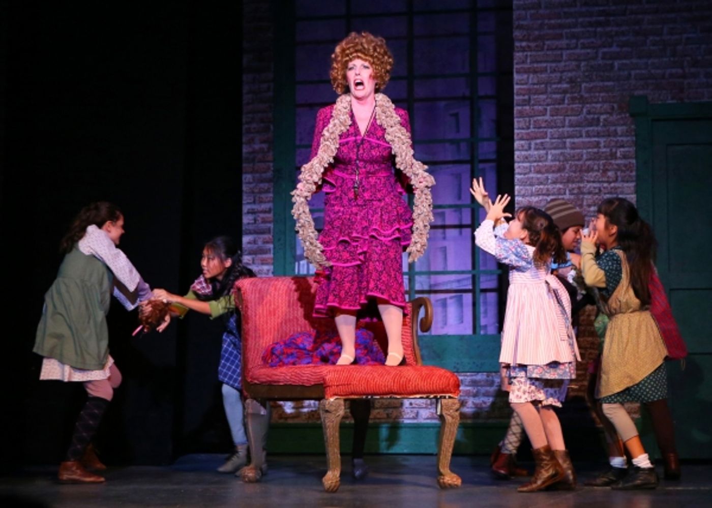 Photo Flash: First Look at Riley Newton, Lisa Konove and More in DHT's ANNIE Photo Flash: First Look at Riley Newton, Lisa Konove and More in DHT's ANNIE Image