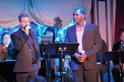 Hunter Ryan Herdlicka  and Norm Lewis Photo