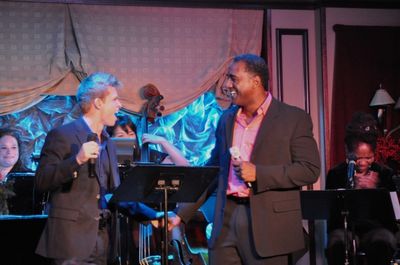 Hunter Ryan Herdlicka  and Norm Lewis Photo
