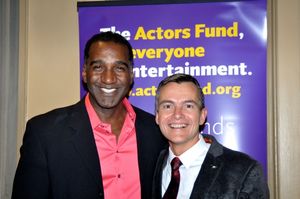 Norm Lewis and William Schermerhorn @ BroadwayWorld Norm Lewis and William Schermerhorn Photo