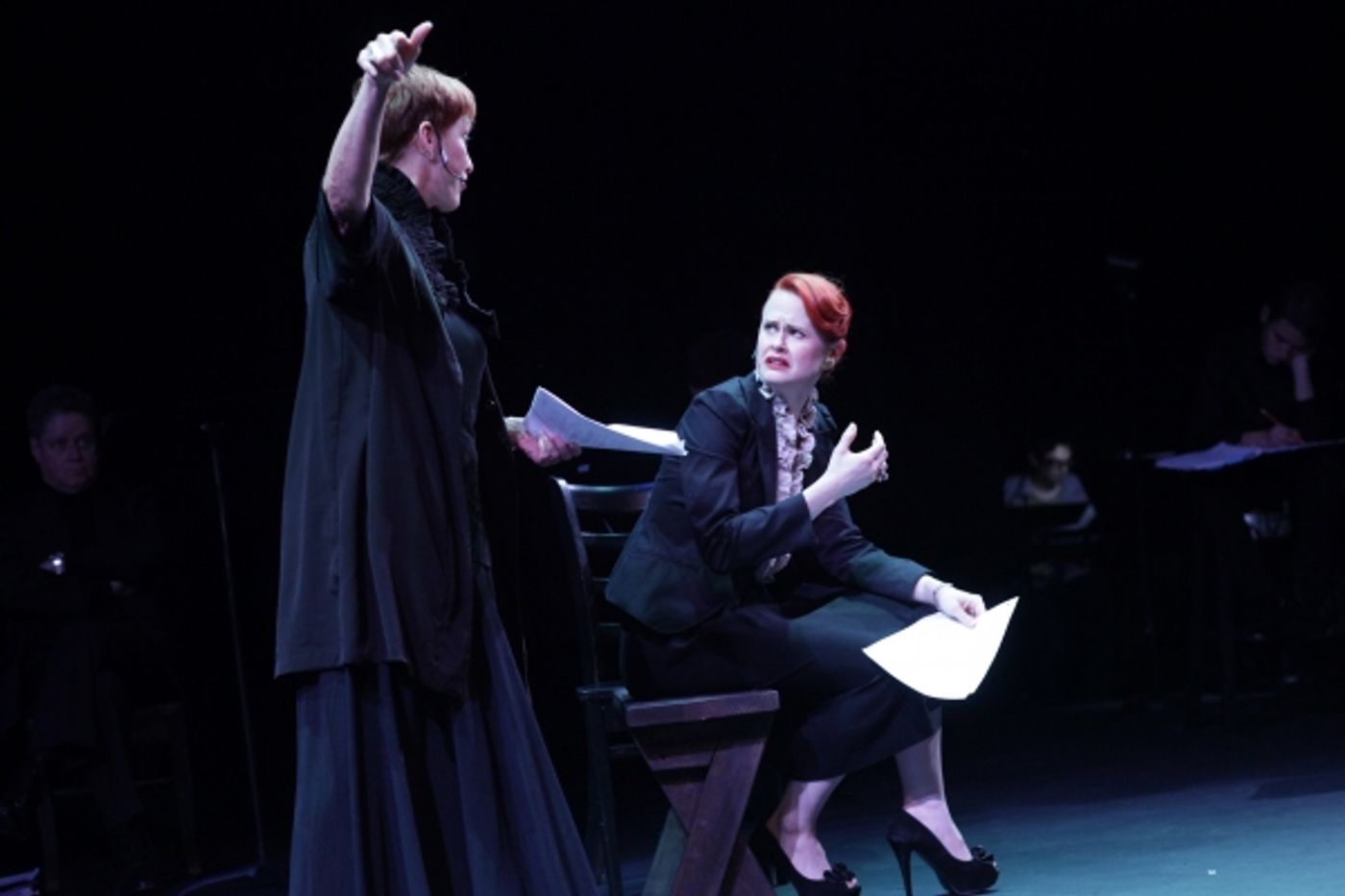 Photo Flash: First Look at Rebecca Ann Johnson and More in Rubicon's LITTLE MISS SCROOGE  Image